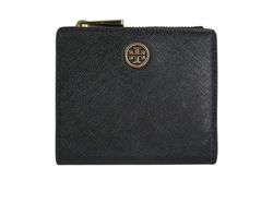 Tory Burch Wallet, Leather, Black, 2*